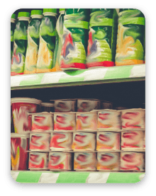 Retail shelf display